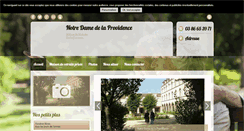 Desktop Screenshot of la-providence-ehpad.fr